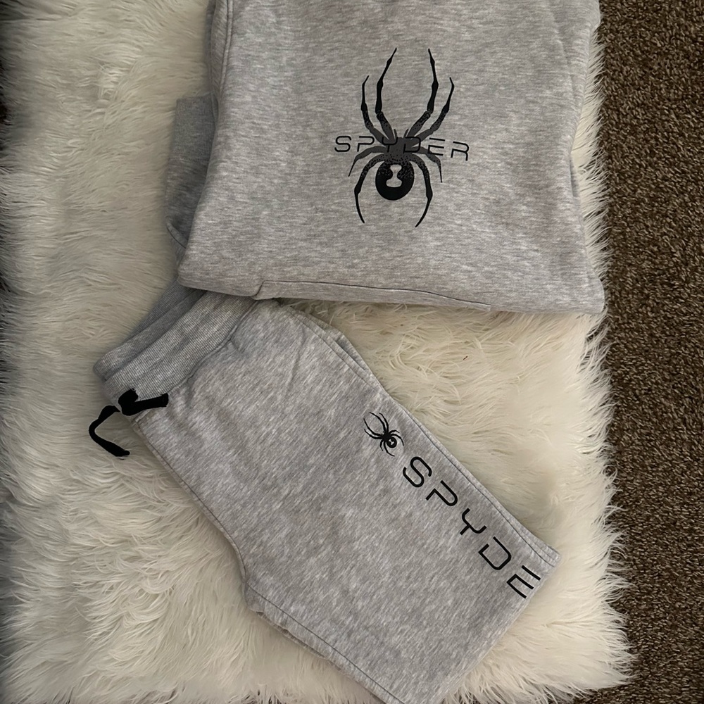 Spyder sweat suit